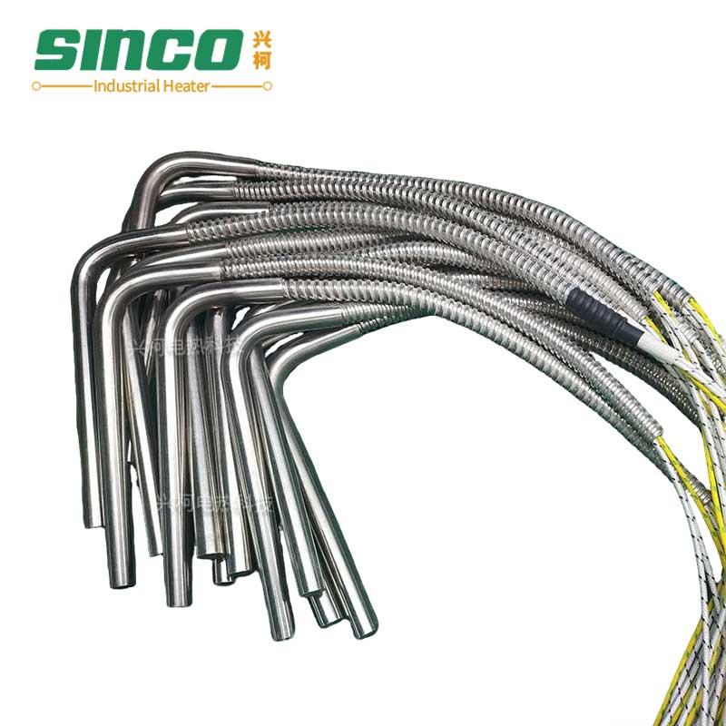 Custom High Quality Stainless Steel L Type Right Angle Heating Element Cartridge Heater