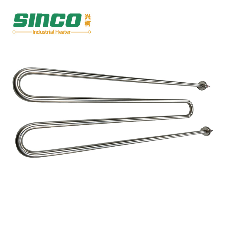U-Shaped Immersion Tubular Heater for Water Heating Systems
