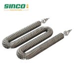 220V Industrial Electric Fin Heating Element Finned Tubular Heater for Laminating Machine Drying Roller