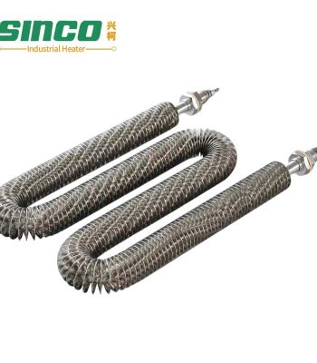 220V Industrial Electric Fin Heating Element Finned Tubular Heater for Laminating Machine Drying Roller