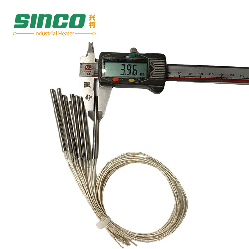 5V 12V 24V 220V Industrial Stainless Steel Mini Electric Micro 4mm Diameter Cartridge Heater for Mold