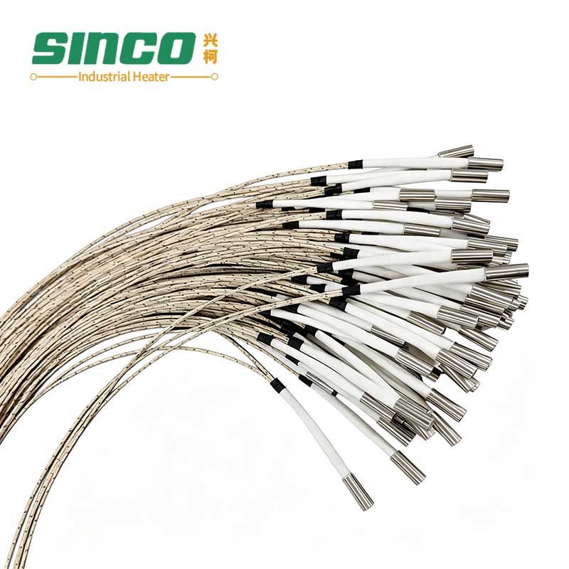 Micro Cartridge Heater Automatic Dispensing Machine Cartridge Heater with Internal Lead Wires