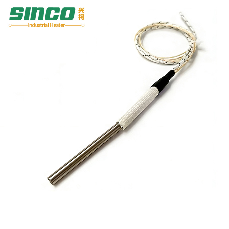Electric 1/8" 3/8" Immersion Cartridge Heater with Built in Thermocouple