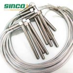 Tubular Heating Cartridge Heater with Flange Screw