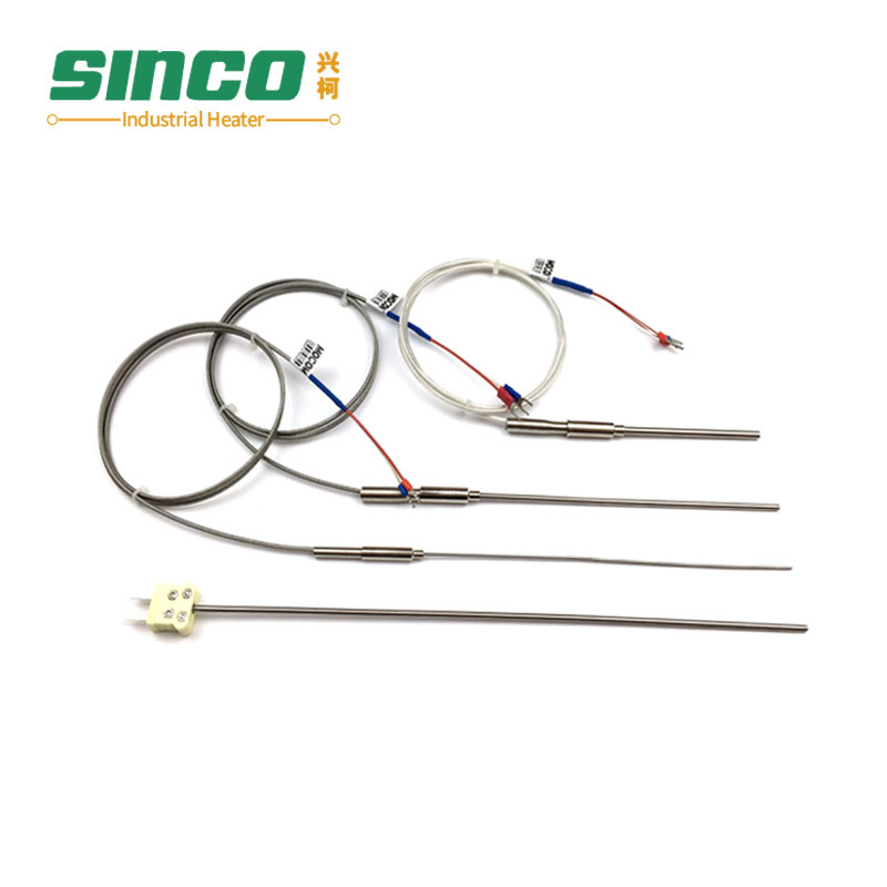 Industrial Stainless Steel Probe Mineral Insulated High Temperature Sensor K-Type Thermocouple