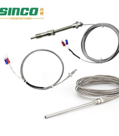 PT100 J Type Spring Temperature Sensor Thermocouple for PVC Extruder