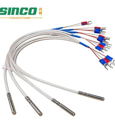 Peobe Type Fast Screw Armored Industrial Immersion High Temperature Sensor Ther