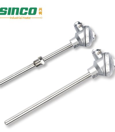 Armored K Type Thermocouple High Temperature Fast Heat Diffusion Temperature Sensor 4-20mA OEM ODM
