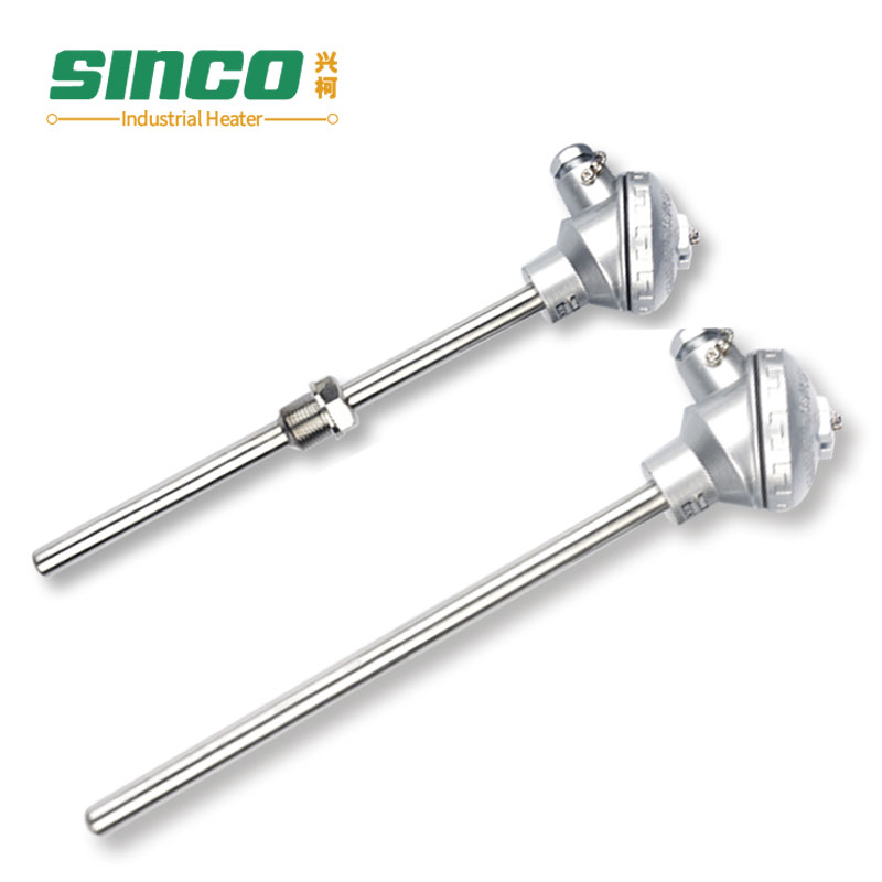 Armored K Type Thermocouple High Temperature Fast Heat Diffusion Temperature Sensor 4-20mA OEM ODM