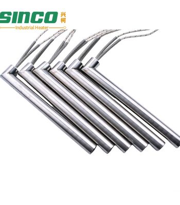 110V 100W Industrial Electric Right Angel L Shape Cartridge Heater for Sealing Machine