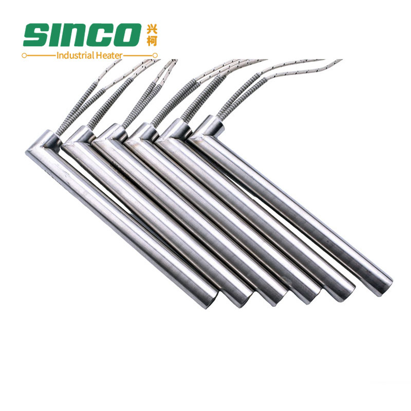 110V 100W Industrial Electric Right Angel L Shape Cartridge Heater for Sealing Machine