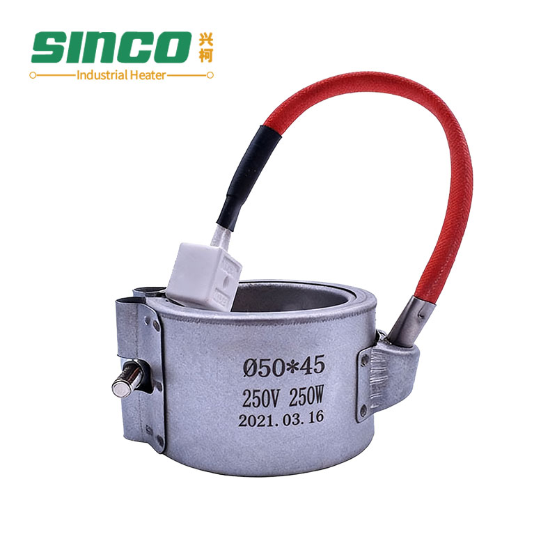 Small Ceramic Heating Ring ID 30-60mm High-Temperature Band Heater for Injection