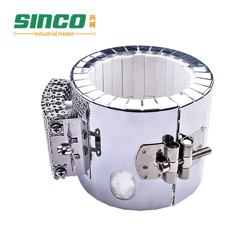 Industrial Electric Stainless Steel Mica Ceramic Nozzle Band Heater High Temperature for Extruder Injection Molding Barrel Pipe