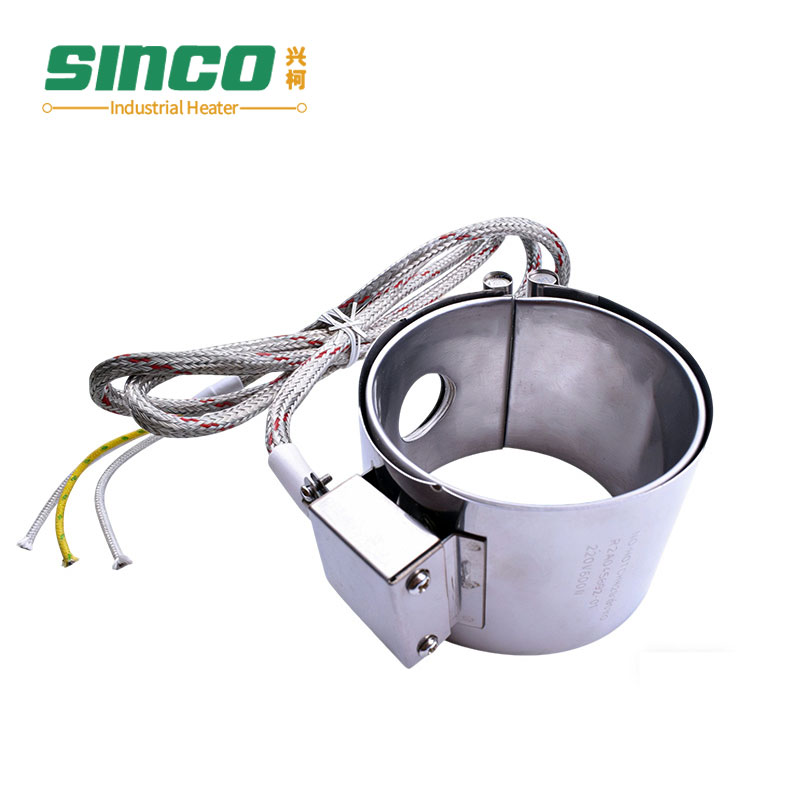 China Manufacture 277V 1520W ID110*200mm Electric Mica Band Heater with Connection Box
